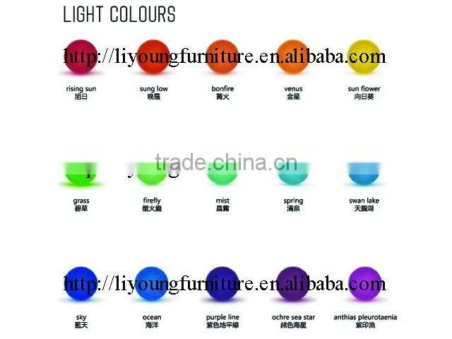 LED Light decorative plant pots indoor,garden flower pot LGL-6050-8