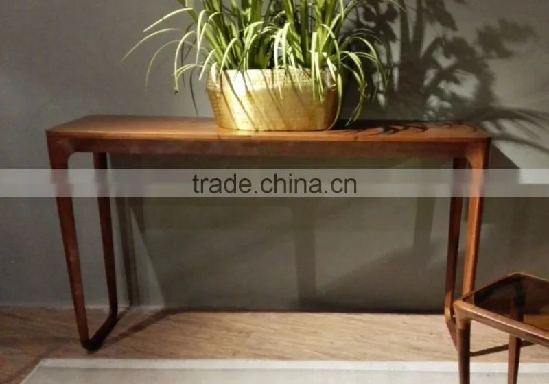 Antique Console Table Living Room Solid Walnut Wooden Console Table Classic Console Table