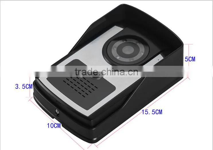 Smart Waterproof HD WiFi Wireless Intercom Doorbell, IP55 Visual Home Security Wireless Doorbell For Wholesale