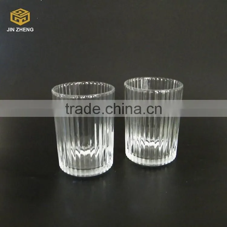 Wax candle stand, glassware for wax candle, glass candle holder