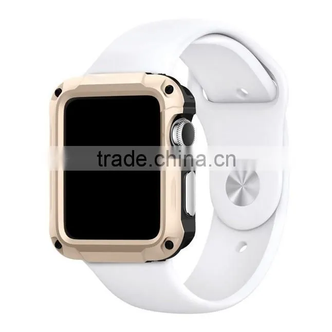 Endurable for apple watch rugged case,for apple watch rubber case, for apple watch accessories protective watch cover