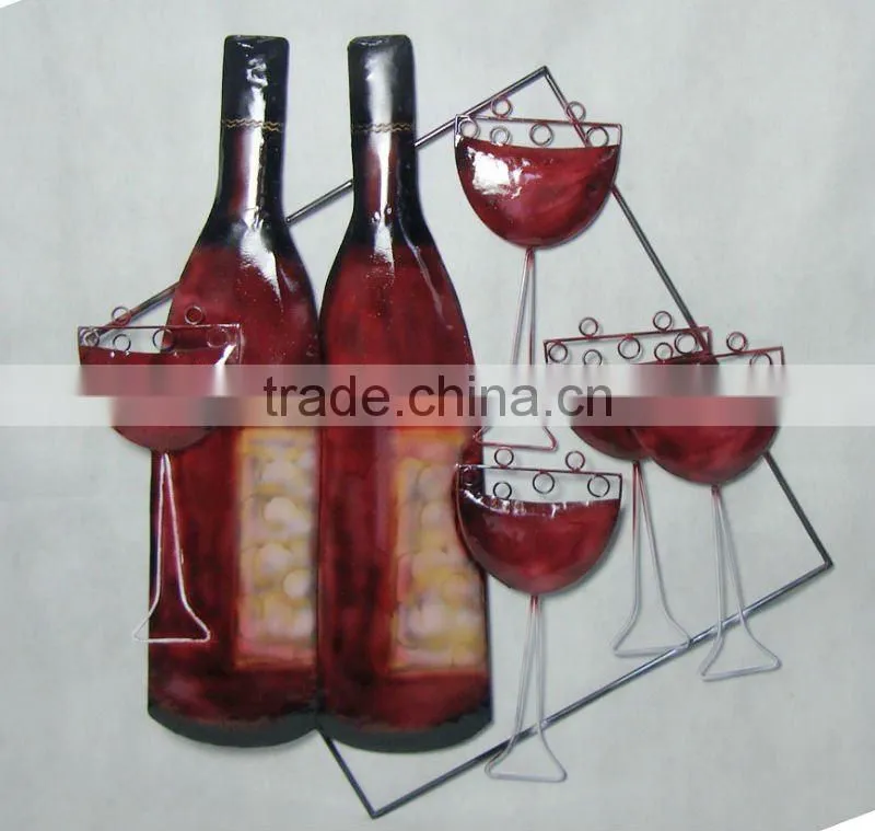 WALL BOTTLE GLASS DECOR
