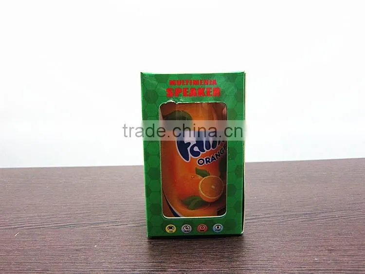 Mini USB OEM logo Tin Cans Speaker for Promotion