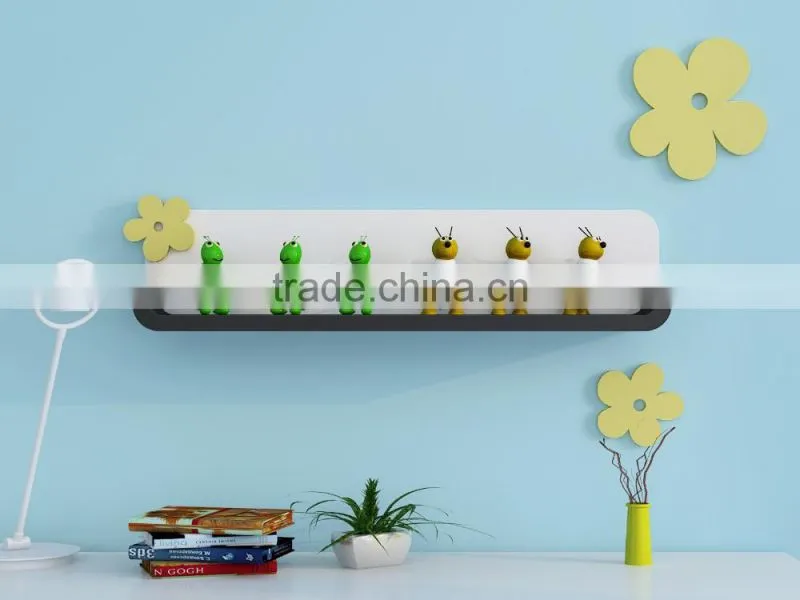 2017 new design home wall decoration U Shaped Floating Wall Shelf