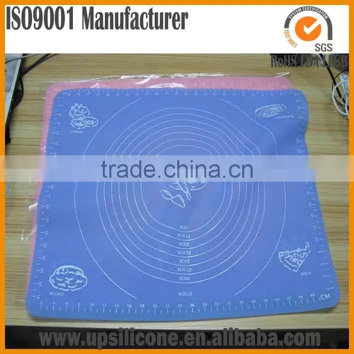 Food Grade Non-stick Silicone Dough Rolling Pad & Mat with Measurements,Silicone Baking Mat