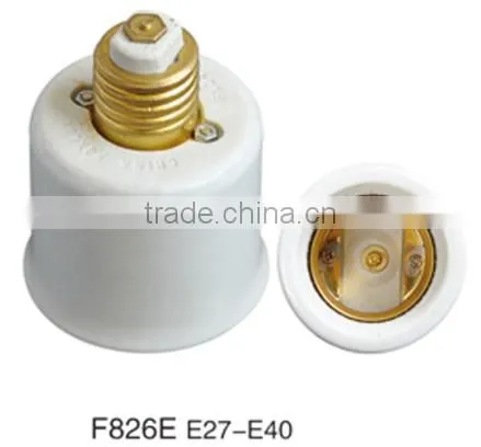 E27-E40 plastic electric lamp holder light socket adaptor
