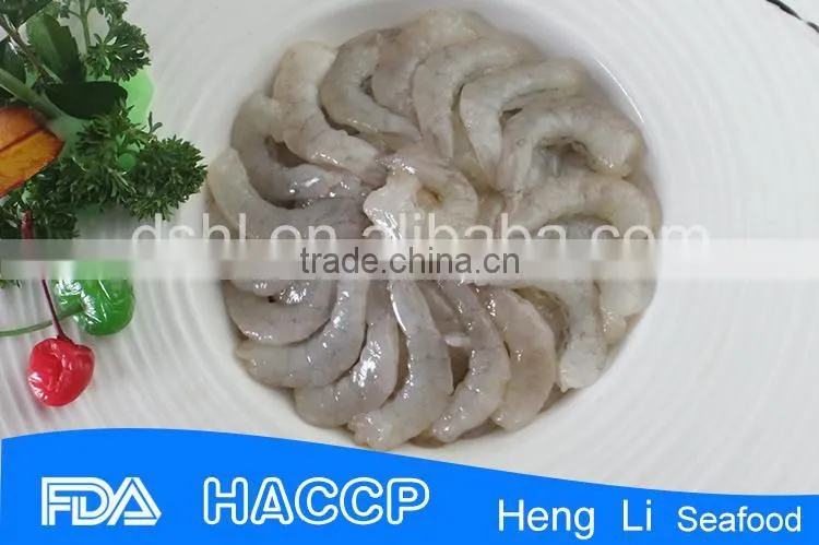 Frozen vannamei shrimp meat (PD)