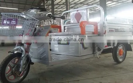 CE certification and electric driving type three wheel passenger motorcycle