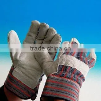 Pig split leather Gardening glove