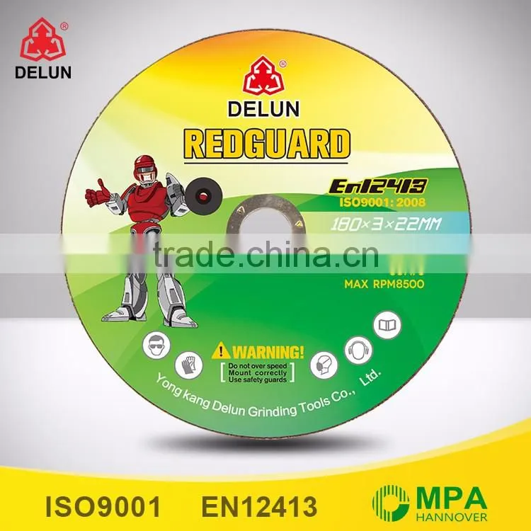 4'' 100x6x16mm abrasive grinding wheel en12413