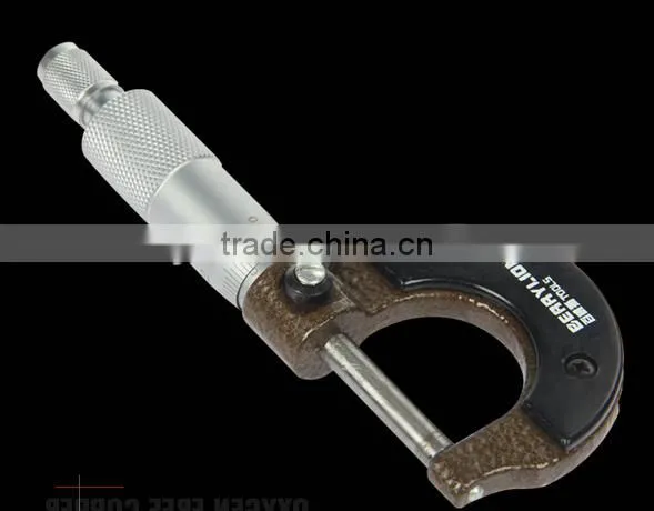 Berrylion High Quality Micrometer Stainless Steel Micrometer 0-25mm Micrometer