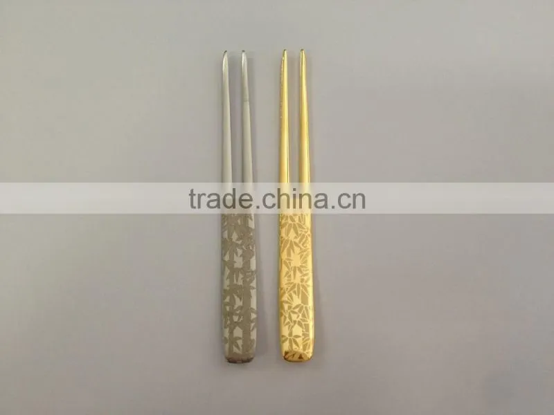 SUS304 Stainless Steel Kanzashi Pick Fork Japanese Dessert Fork Flat Design