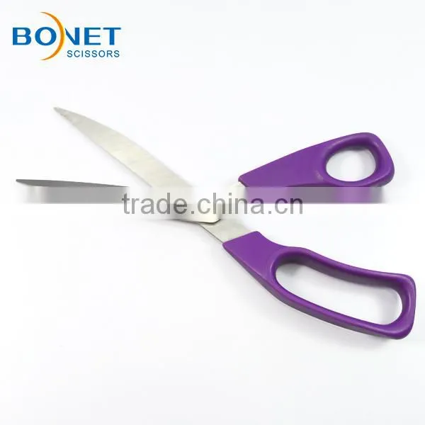 S14009 CE Certificated 9-3/4" ultra-sharp plastic handle tailor scissors