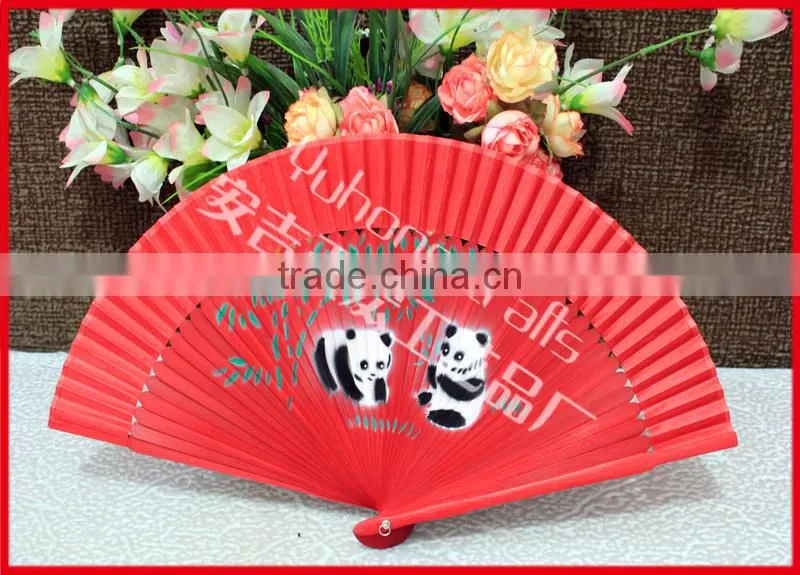 Chinese bamboo ladies folding fan