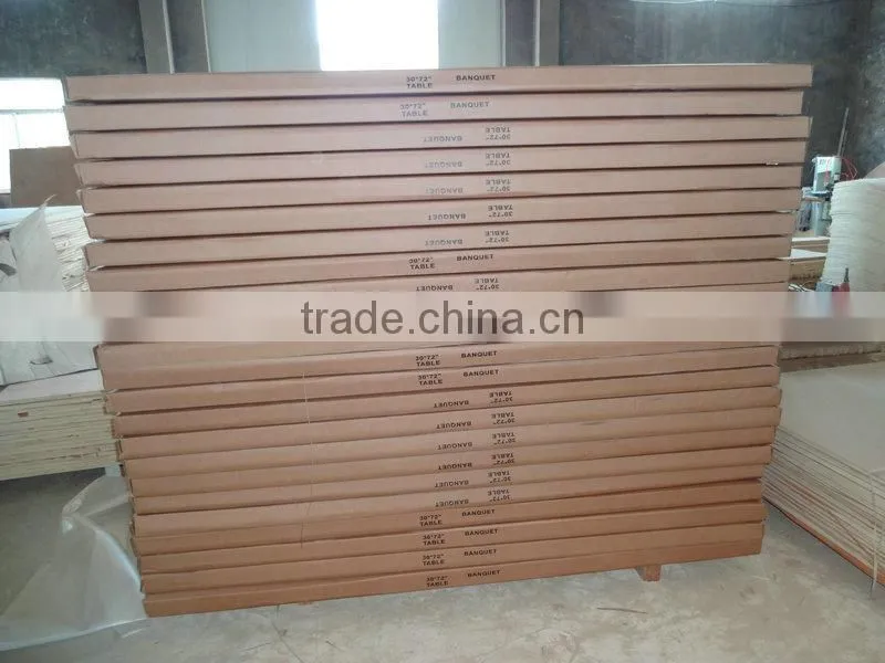 banquet round dining table wooden folding table
