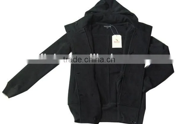 027# cheap plain hoodie woman jacket stock lot
