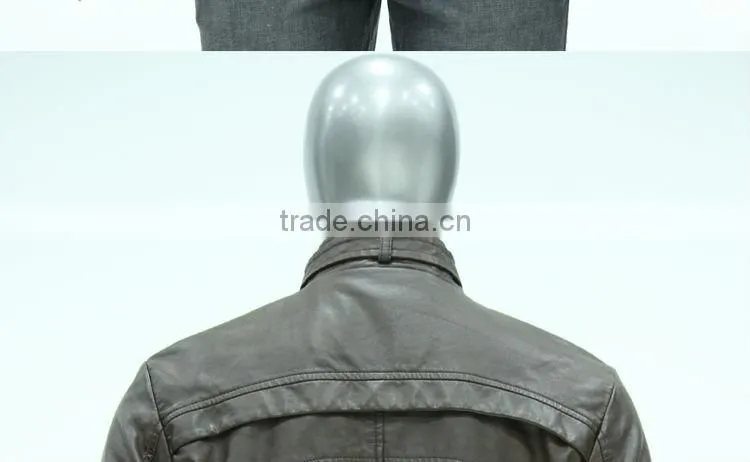 High quality Brown Leather Jacket for men