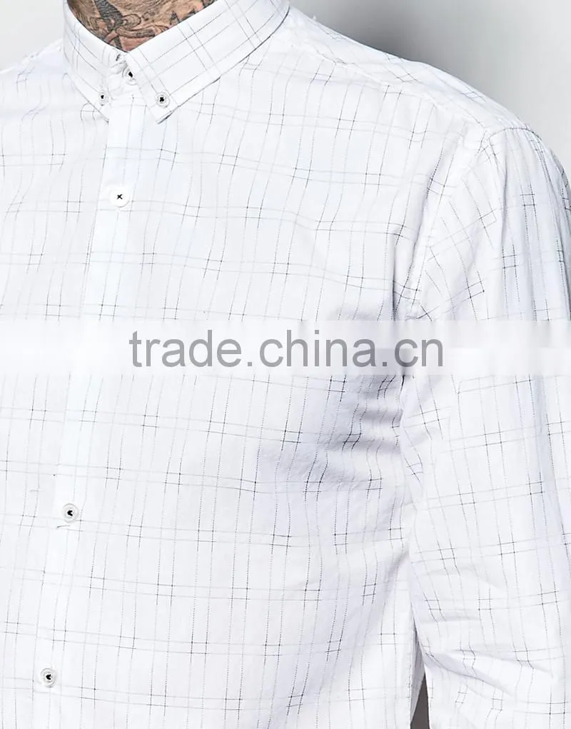 100% soft cotton latest mens dress shirt