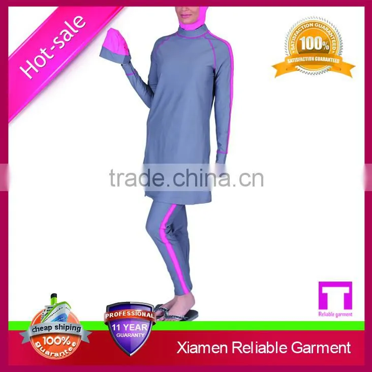 New products sexy muslim bikini swimwear
