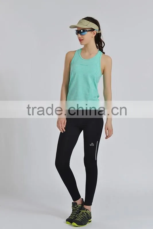 Elastic Breathable Gym Fitness Women's Yoga Shirts Sports Ladies Vest