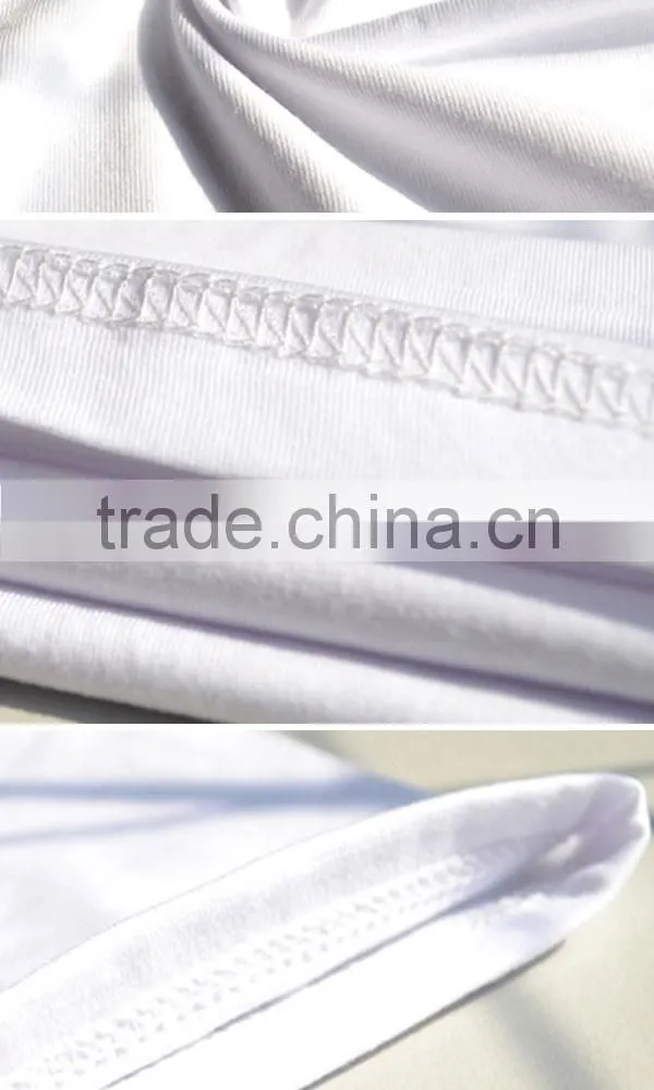 bulk wholesale Men's V-Neck Short Sleeve T-Shirt Slim Basic Tee Top Plain T Shirts For Printing