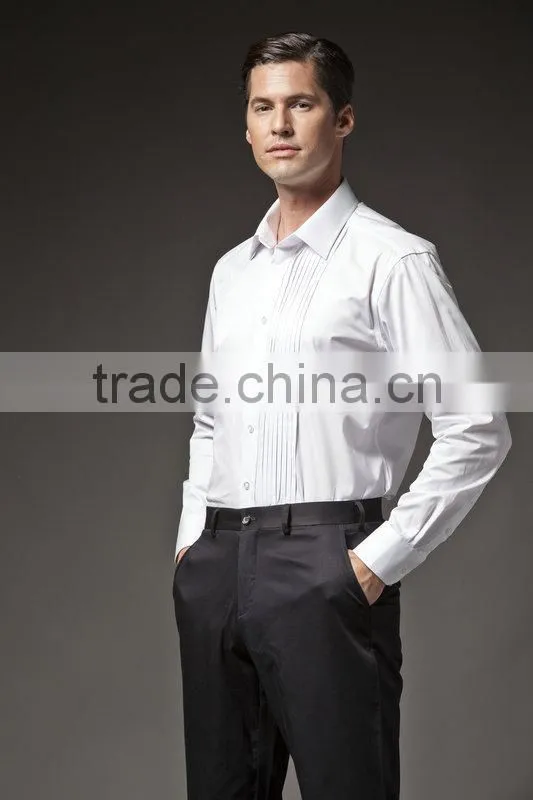 new fashion shirt italian style tc/cvc/100%cotton shirt