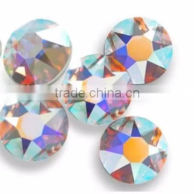 Flat Back Crystals color chart Non Hot Fix rhinestones Flatback Glass Rhinestone