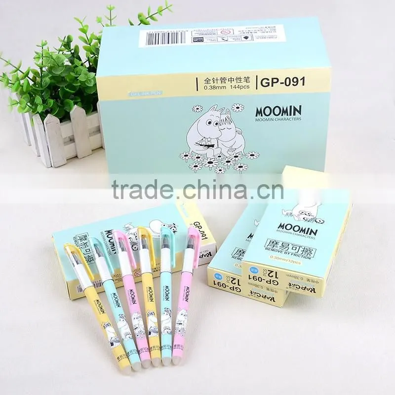 Hot Selling Gel Pen Friction Erasable Ballpoint Pen Disappearing Ink Pen by Friction