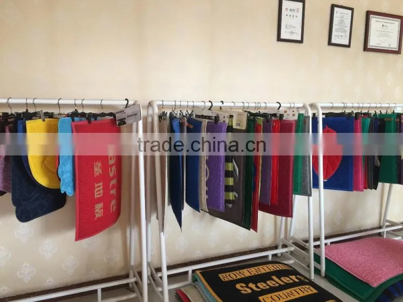 Good quality Waterproof custom logo pvc coil plastic floor carpet price
