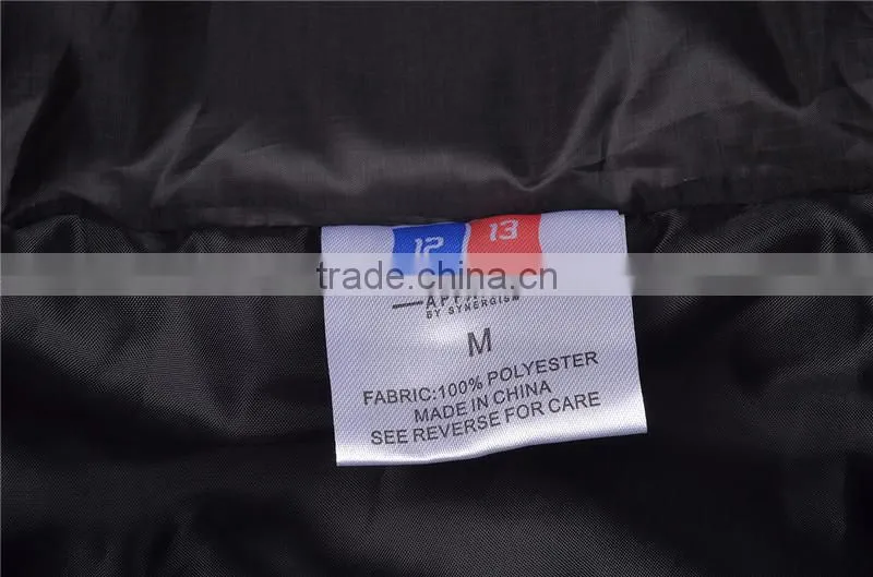 customize men winter jacket shanghai
