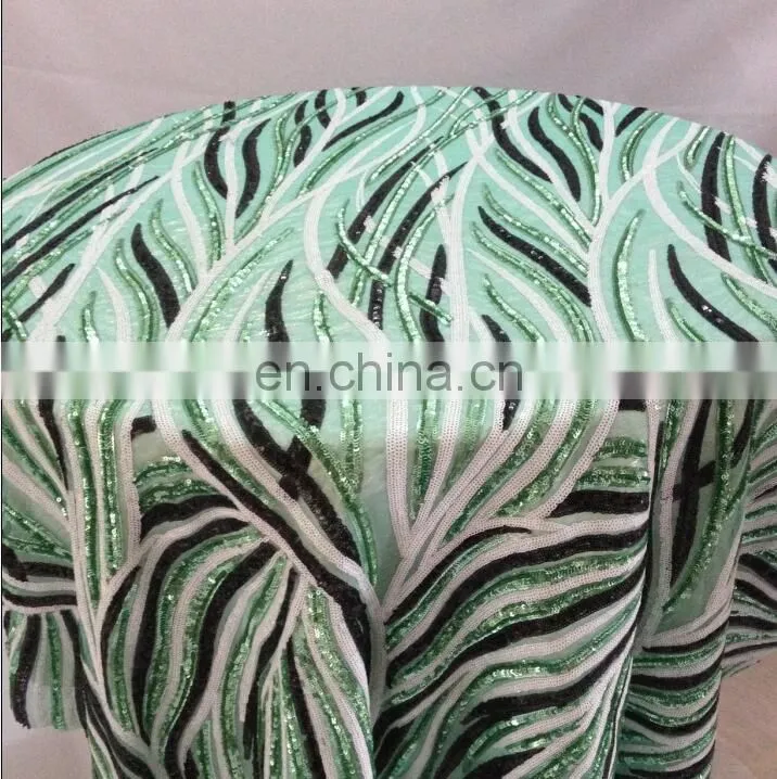 Party Decoration Big Sequins White Table Cloth