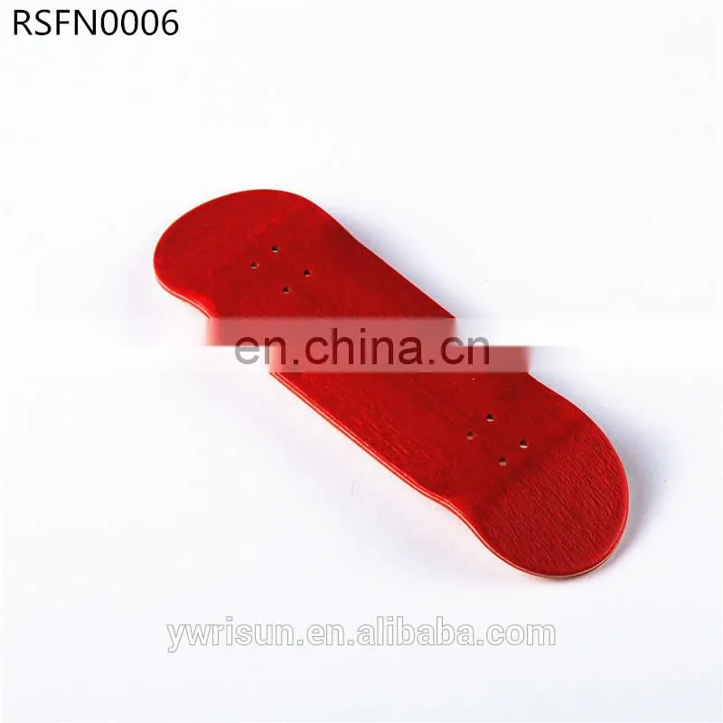 100*30 or 100*32mm Canadian Maple Wood Mini Zebra Fingerboard Deck