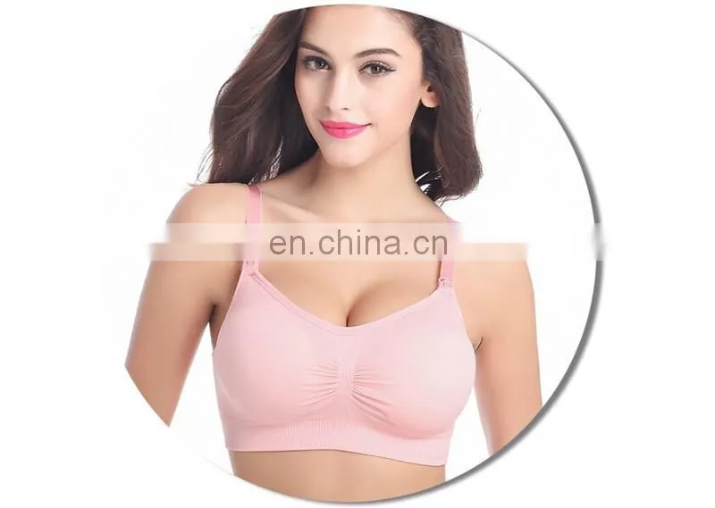 Women's Padded Maternity Underwire Nursing Bra with Full Sling