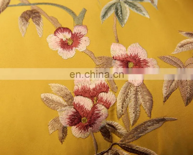 embroidered new custom design cushion