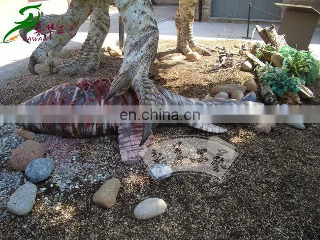 Life size prehistoric animal replica