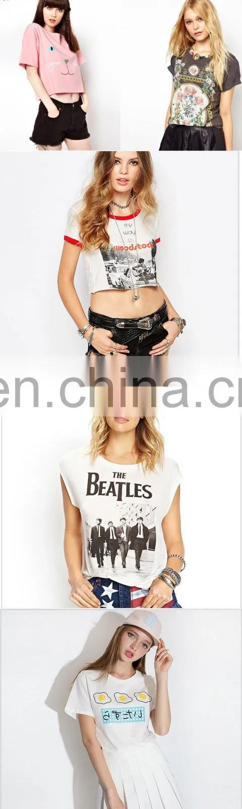 Female chiffon floral print shirts black outdoor clothing shirts