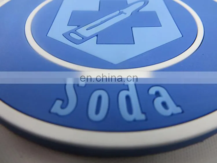 home decoration customed printed small cheap sale magnet soft PVC coaster