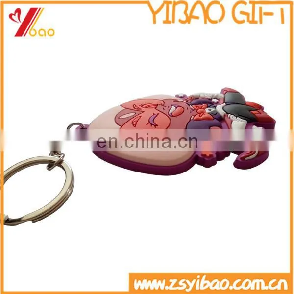 Rubber keychain/ Soft PVC Keychain/ pvc key chain