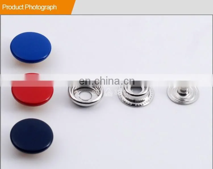 Painted Colorful Snap Button for Garment and Jacket BM10690