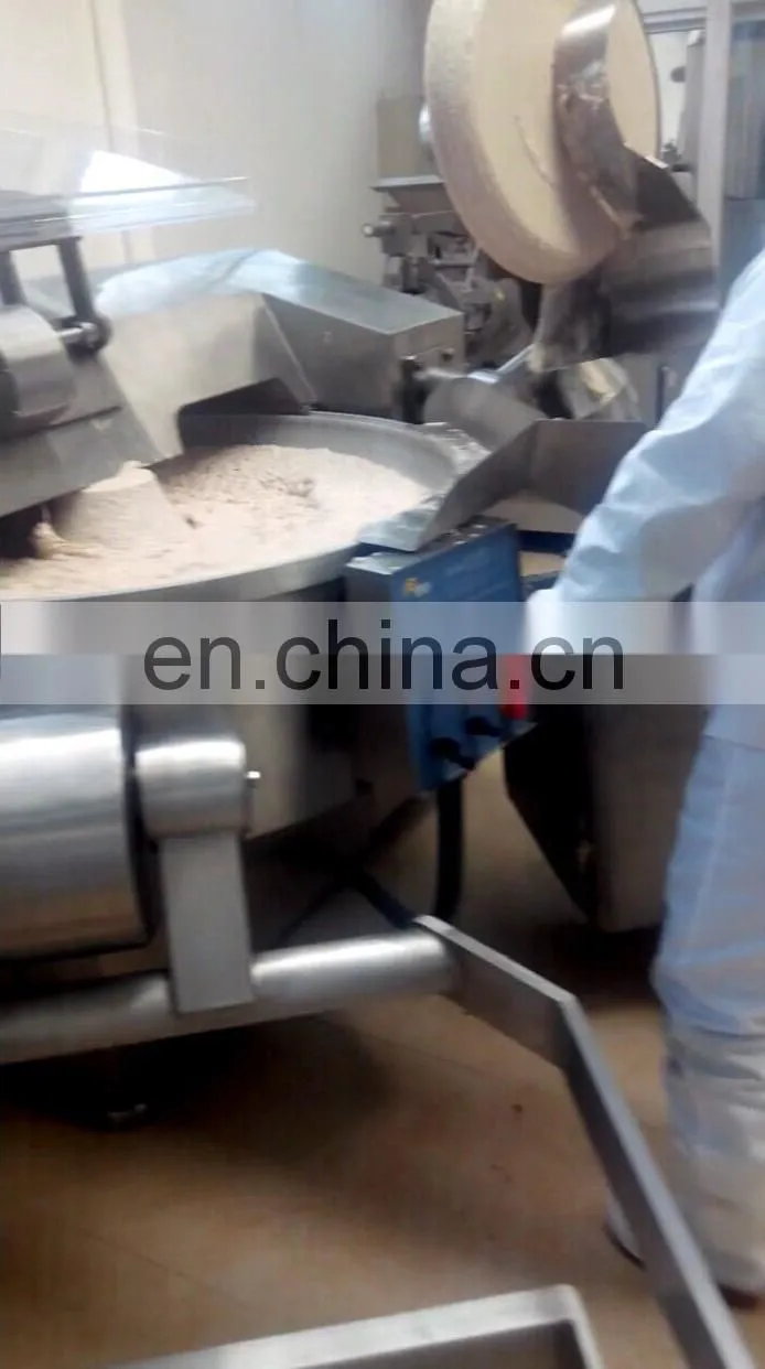 Industrial 200l meat bowl chopper machine