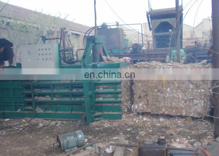 Automatic Hydraulic press packing /PET bottle baling machine / cotton baler machine
