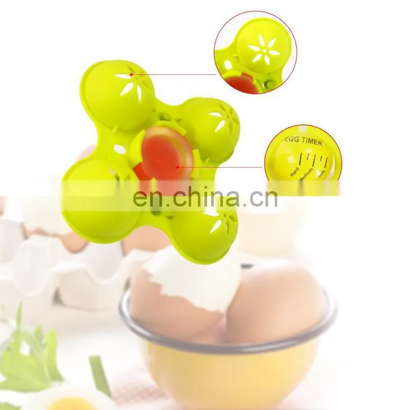 Heat Resistant Nylon Egg Cooker Kitchen Gadget Color Change Egg Timer