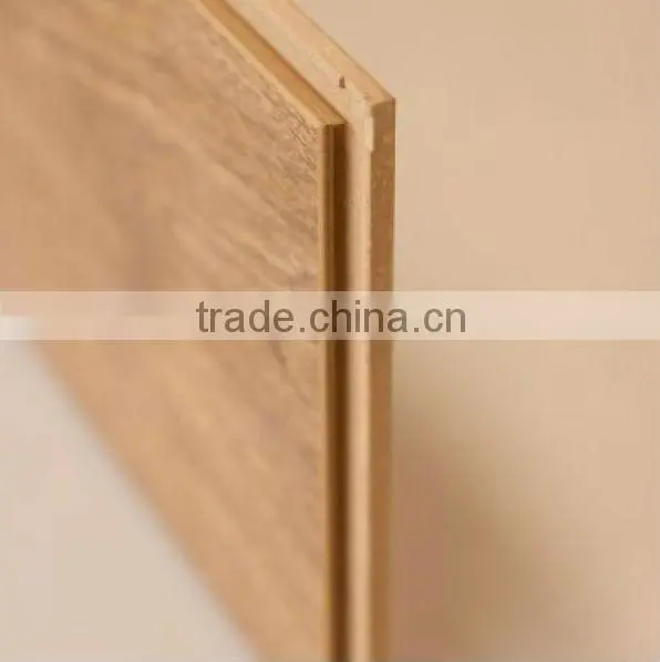 Bevel Laminate wood flooring thickness 12mm/ 8mm