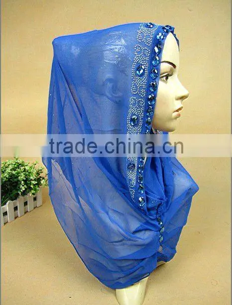A423 Vogue Fashion Senior chiffon 39*54cm scarf HIJAB