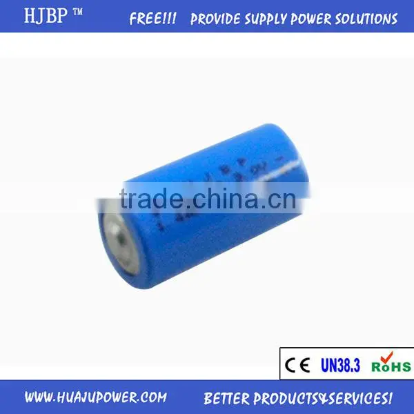 hot sale HJBP china factory wholesales non-rechargeable LIMNO2 3V CR17335BL primary lithium battery with high capacity