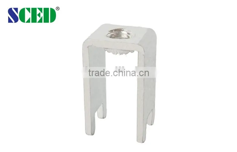auto battery terminal brass parts 75A Center Space 6.00*8.80mm