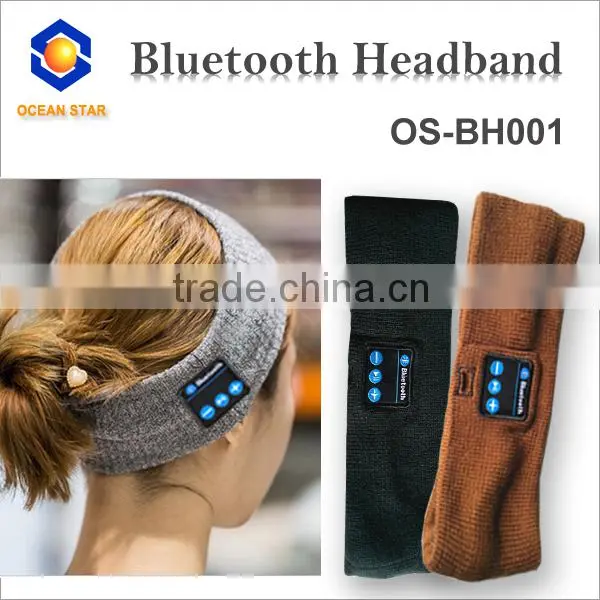 sport bluetooth headband with bluetooth headset