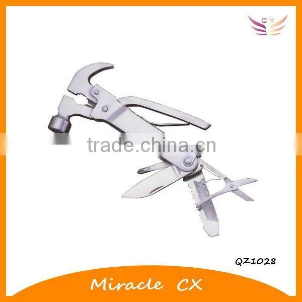 Multifunction steel handle hammer