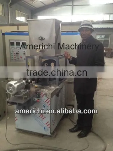 Special craft single screw fish feed extruder