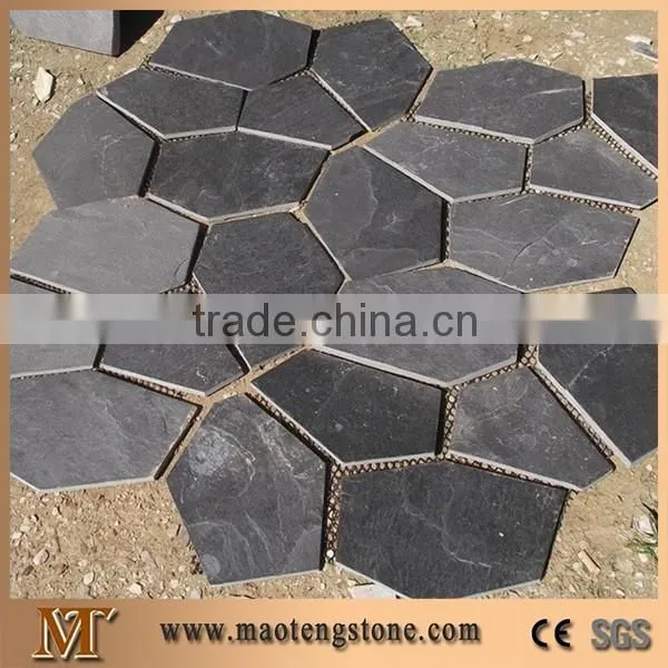 Black Slate Stone Color Natural Paving Cheap Cultured Stone